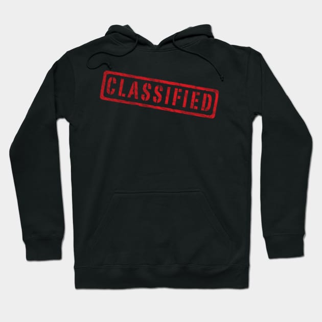 Classified Hoodie by blackiguana